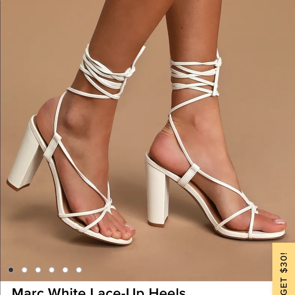 lace up heels